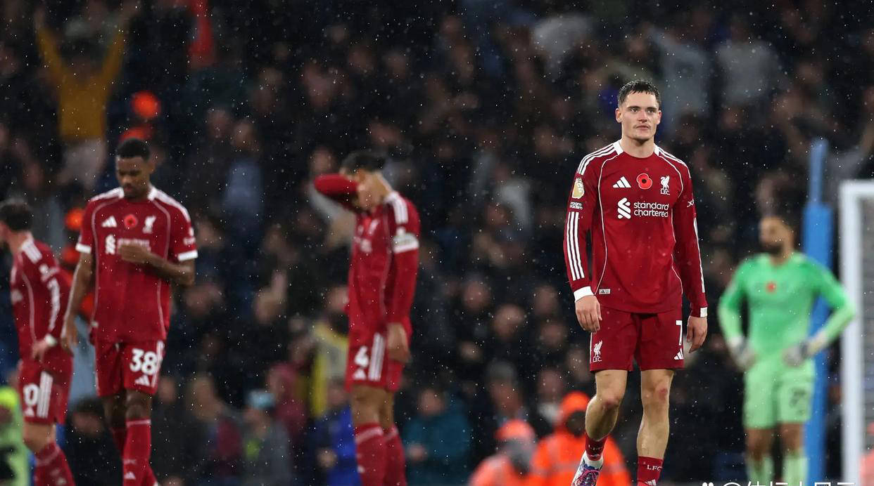 0-1失利！利物浦三连胜梦碎，创15年最差纪录，四将伤退，欧冠前景堪忧